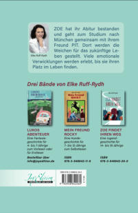 Jugendbuch ZOE FINDET IHREN WEG Rückseite