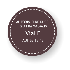 Autorin Elke Ruff-Rydh im Magazin   ViaLE  auf Seite 46